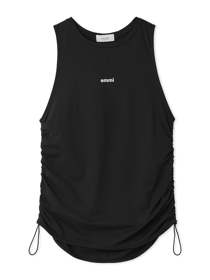 

Эко Майка с кулиской по бокам 13WCT251086BLKF чёрный