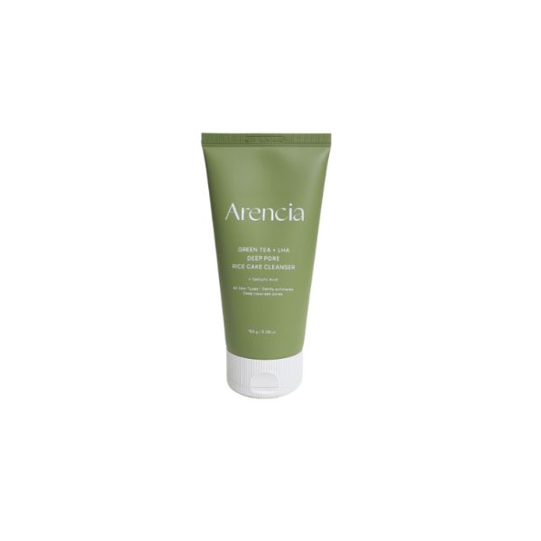 Arencia Green Tea + LHA Deep Pore Mochi Cleanser 150ml 1er