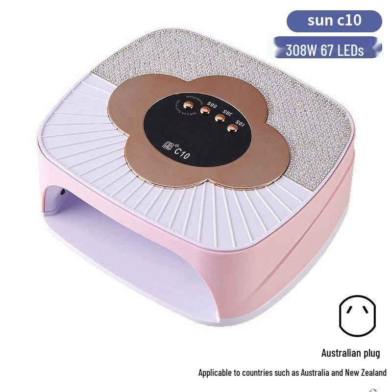 256W High Power UV/LED Dual Light Nail Curing Lamp