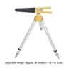 Total Station Tripod Stand Aluminum Alloy 46 To 60cm Adjustable Survey Tripod Stand for Total Station