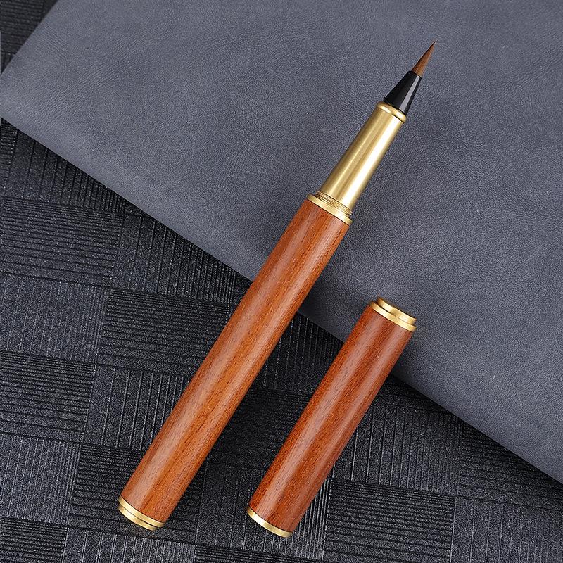 Набор деревянных каллиграфических ручек с гравировкой: Креативный подарок для студентов и профессионалов