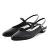 HIMIKO/Himiko/Low Heel Back Strap Pumps/641212 Black 235