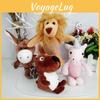 Attractive Animal Plush Keychain Adorable Lion And Elephant For Decoration Backpack