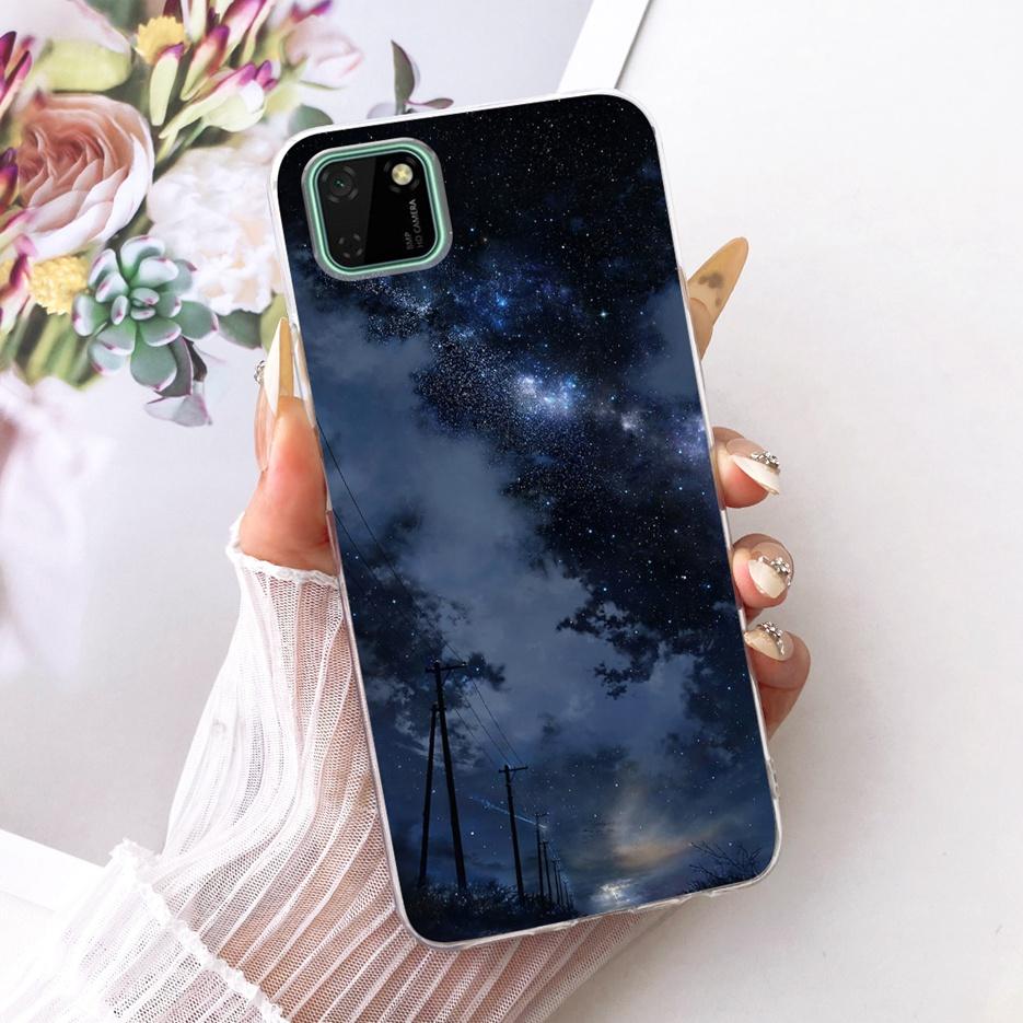 For Huawei Y5p Case DRA-LX9 Cute Lion Fashion Painted Cover Soft Silicone Phone Case For Huawei Y5p Honor 9S Honor9S Fundas Bags