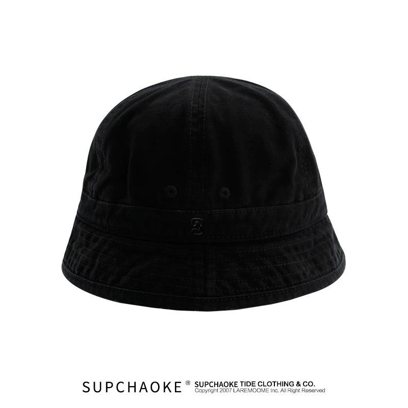 Short-brimmed fisherman hat for women, sun-protective bucket hat, men's small-brimmed fisherman hat