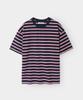 INDUST Striped Half T-Shirt_8 Colors (B Type)