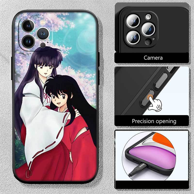 Inuyasha Case for Samsung Note 20 10 S25 Plus Ultra Lite FE M20 M21 M30 M31 M51 A11 A26 A51 A52 A53 A56 A70 A71 A72 A73