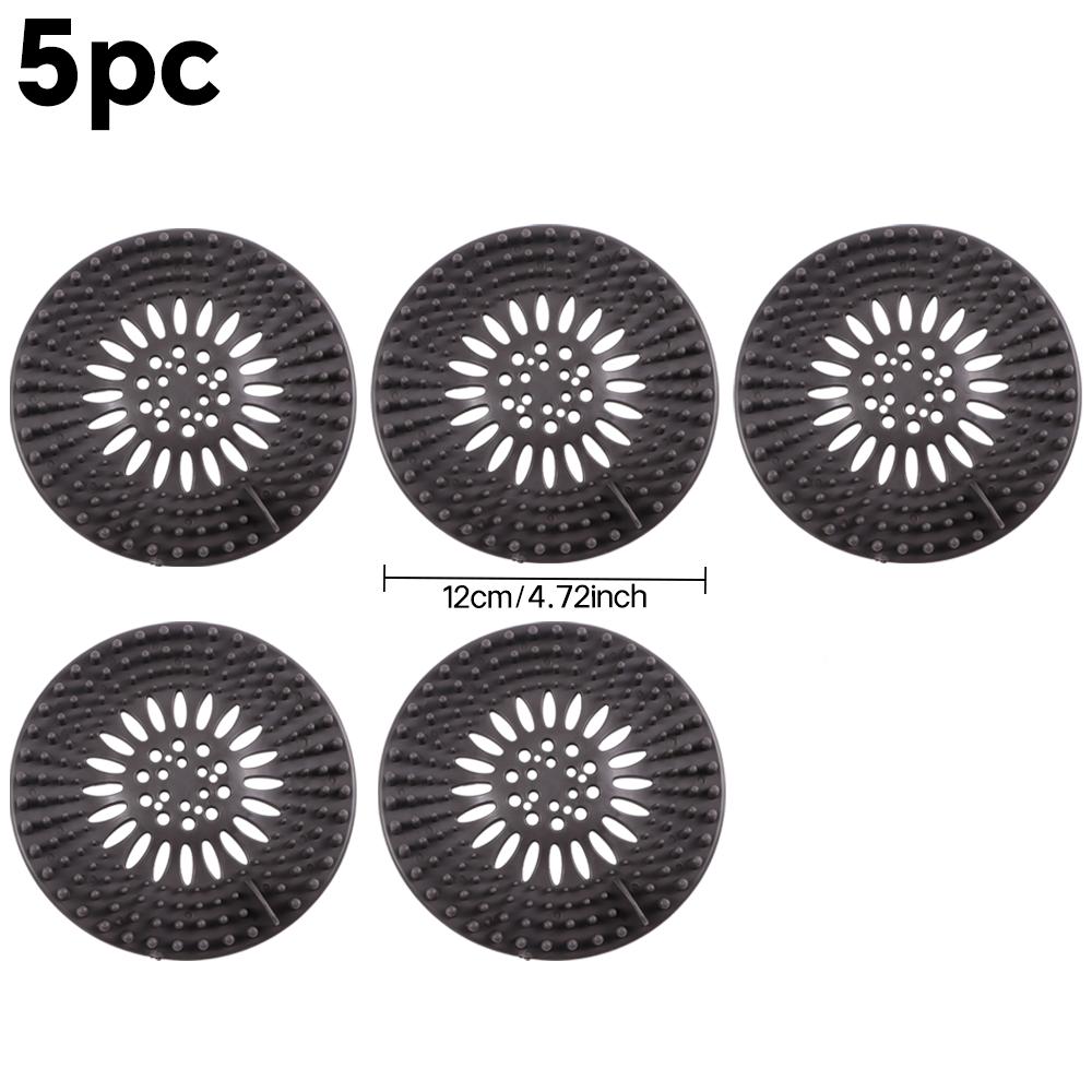 Hair Filter Sink Anti-Blocking Strainer Deodorant Silicone For Bathtub Shower Floor Kitchen Sink Strainer Hair Trap Tools