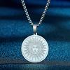 Kinitial Ancient Greek God of the Sun Helios Amulet Pendant Necklace Ancient Greek God of the Sun Helios Amulet Pendant Necklace