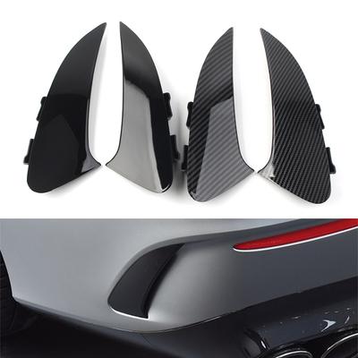 2 st Bakkrockssplitter Spoiler Canard Luftventil för Mercedes Benz CLA-klass C118 AMG Sport CLA200