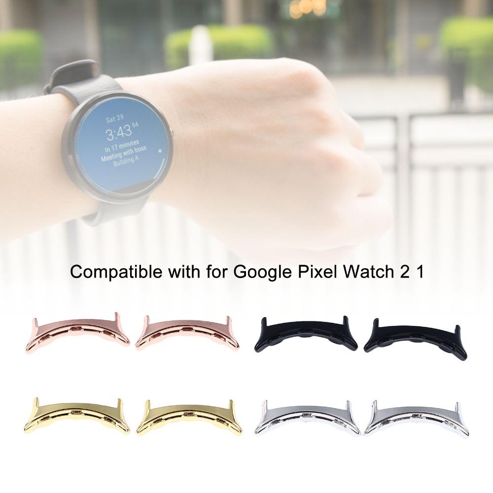 8Pcs Alloy Material Watch Band Connector Watch Connector for Google Pixel Watch 2 1 Watchmakers