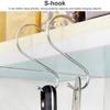 20Pcs S Hooks Kitchen Clothes Hangers Hanging Tools for Plant Pan Pots Utensils