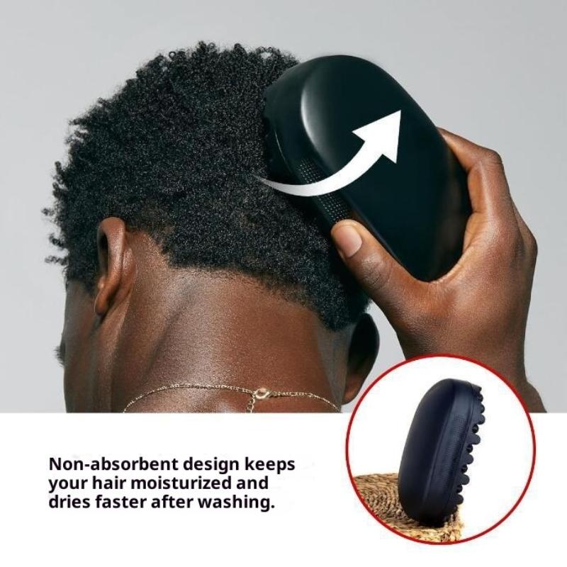 Tpe Magic Twist Hair Brush Mini Portable Easy-Rinse Durable Unisex Hair Comb For Curly Hair Hairdressing Tools