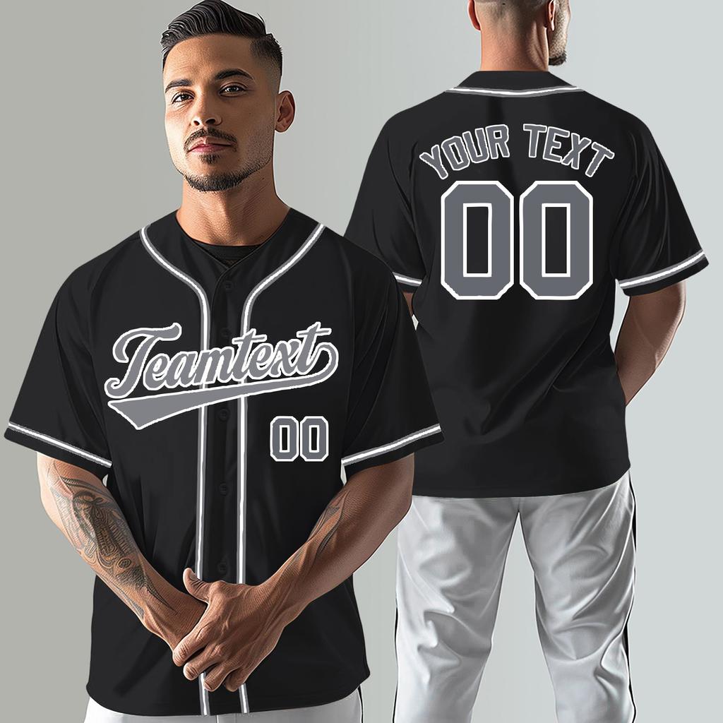 Benutzerdefinierte Baseball-Trikots, personalisierter Aufdruck, Teamname und Nummer, Sportuniform für Männer, Frauen und Jugendliche