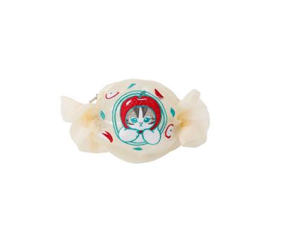Mofusand Candy Pouch Apple White Japan NEW