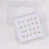 Karnoz 20Pcs/Pack Nose Stud Dragonfly Design Women Girls Nose Piercing Jewelry Piercing Nostril Piercing Jewelry Body Piercing