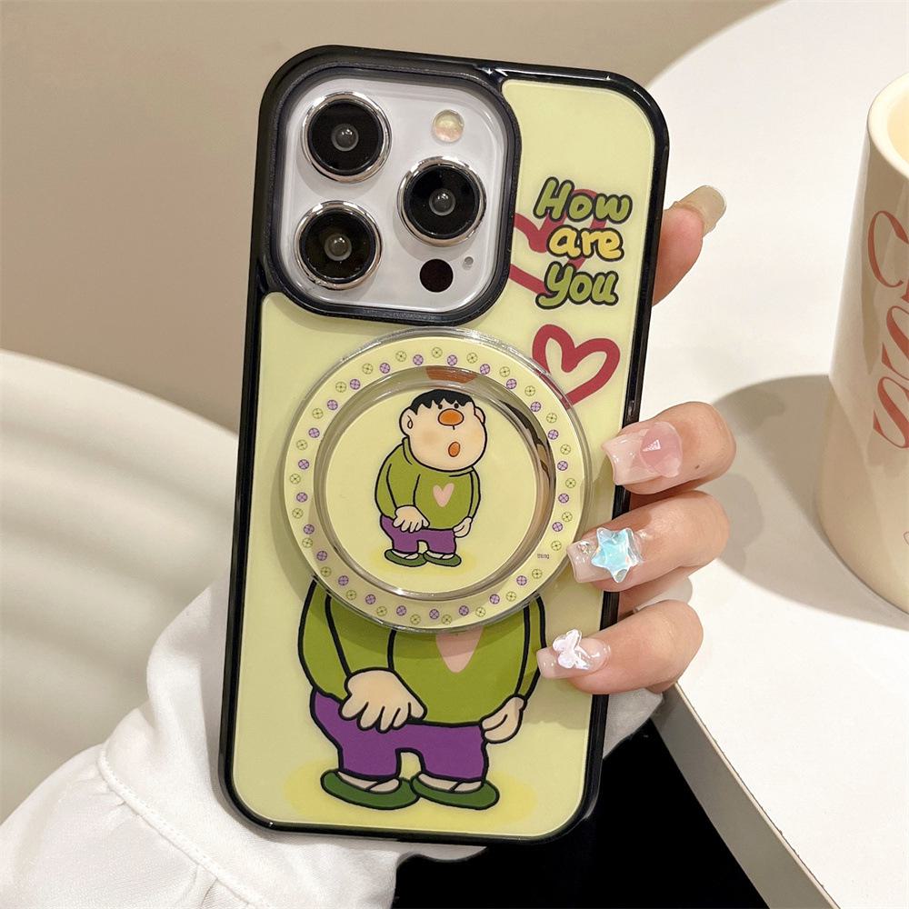 

Cute Fat Boy 11-13-15 iPhone Case with Magnetic Bracket iPhone 11