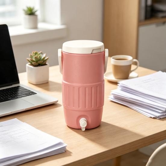 Portavasos Aislado con Tecnología Cool Riser de Gran Capacidad, Enfriador Portátil, Portabotellas Antiderrames para Acampada al Aire Libre, Playa