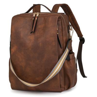 New Women's Backpack with Antique Style, Multifunctional PU Fashion Women's Bag, Travel Function Backpack