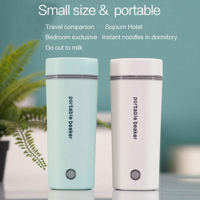 Portable Electric Kettle for Travel - Small Electric Thermos/Heating Cup/Bottle - Quick Boiling Hot Water Boiler/Heater/Warmer