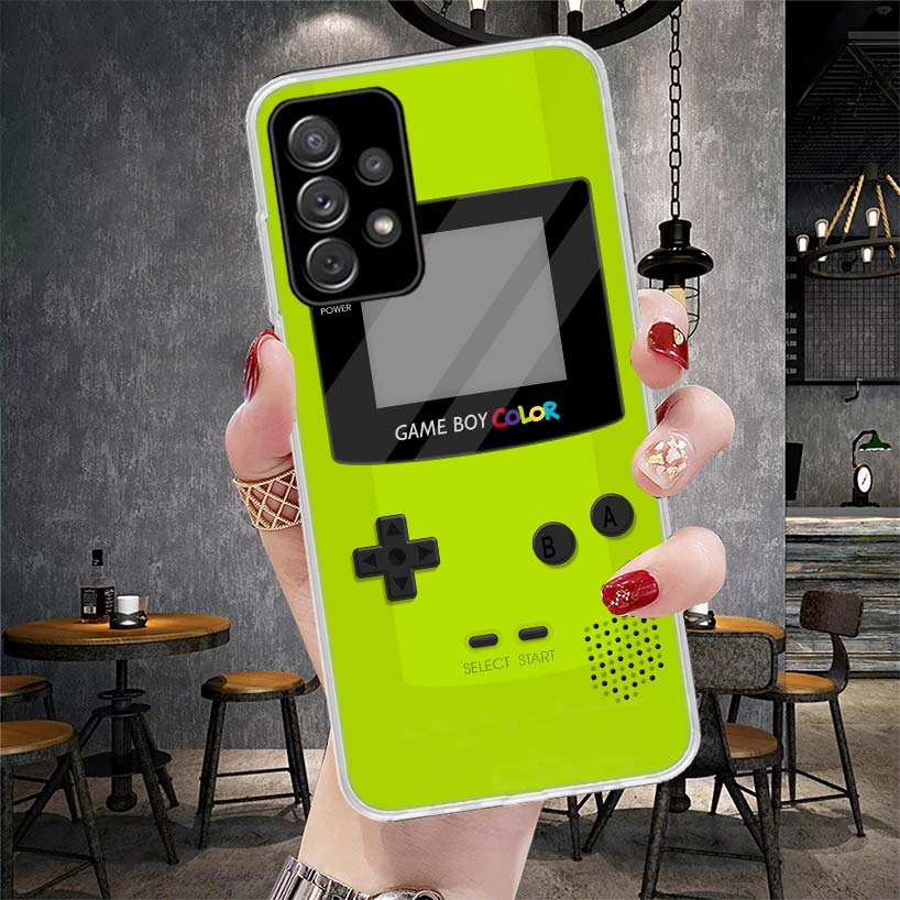 

Чехол для игрового телефона Gameboy Boy для Samsung Galaxy A51 A52 A71 A72 A42 A32 A22 A02S A12 5G A21S A31 A41 M12 M21 M31S, чехол Samsung A71 5G