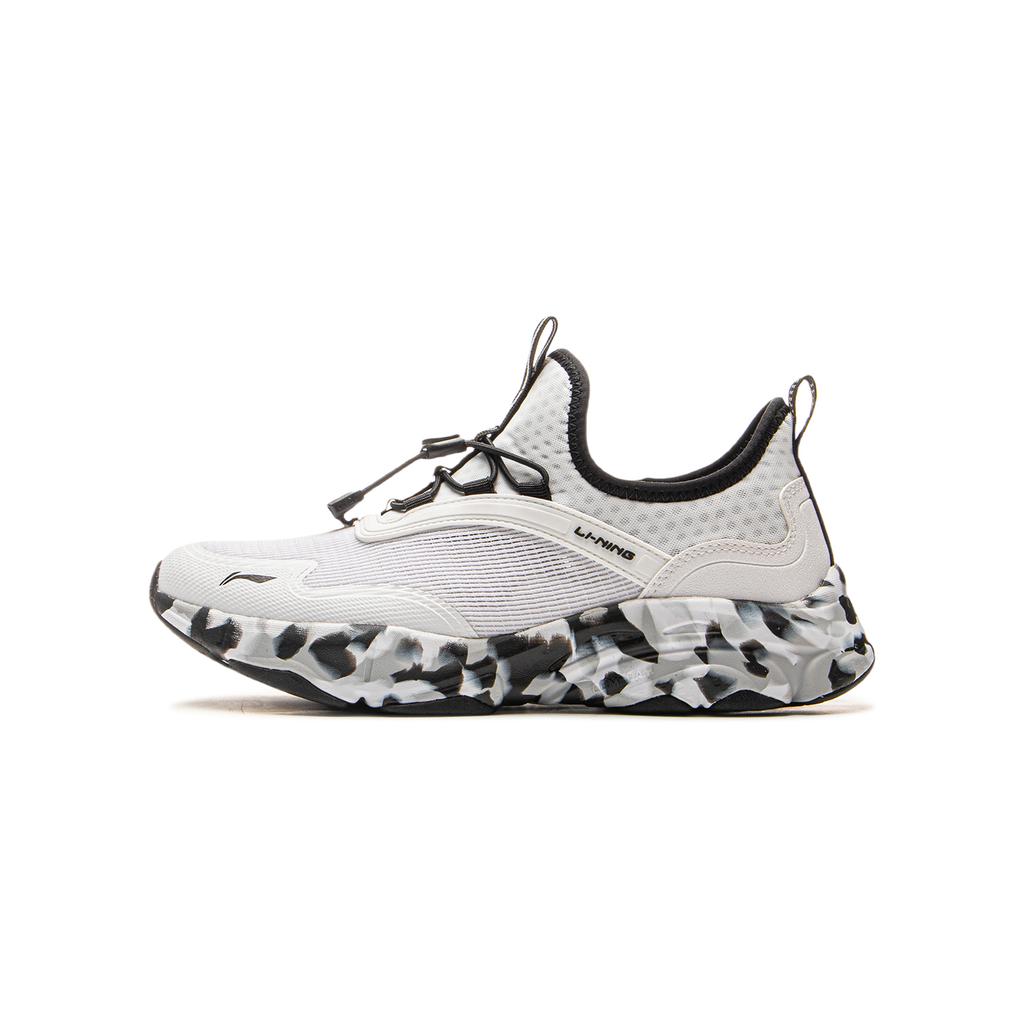 Li Ning Kids Outdoor Versatile Low-Top Casual Shoes Kids sneaker Standard-White YKCV088-5