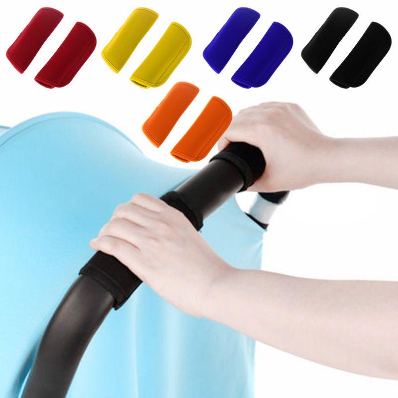2pcs Baby Stroller Handle Cover For Pram Cart Multifunctional Protector Neoprene