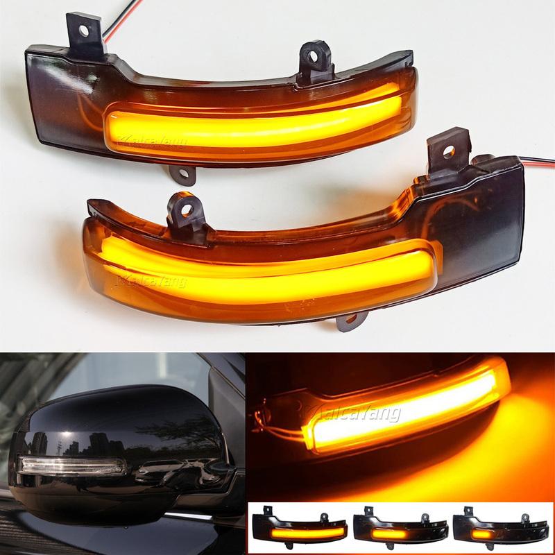 LED Dynamic Turn Signal Blinker Sequential Side Mirror Light For Mitsubishi Outlander 2013 -2018   Lancer 2016  ASX