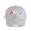 Colorful MAMA Vinyl Wall Decor Baseball Cap Fashion Unisex Sunhat Womens Outdoor Sports Snapback Cap
