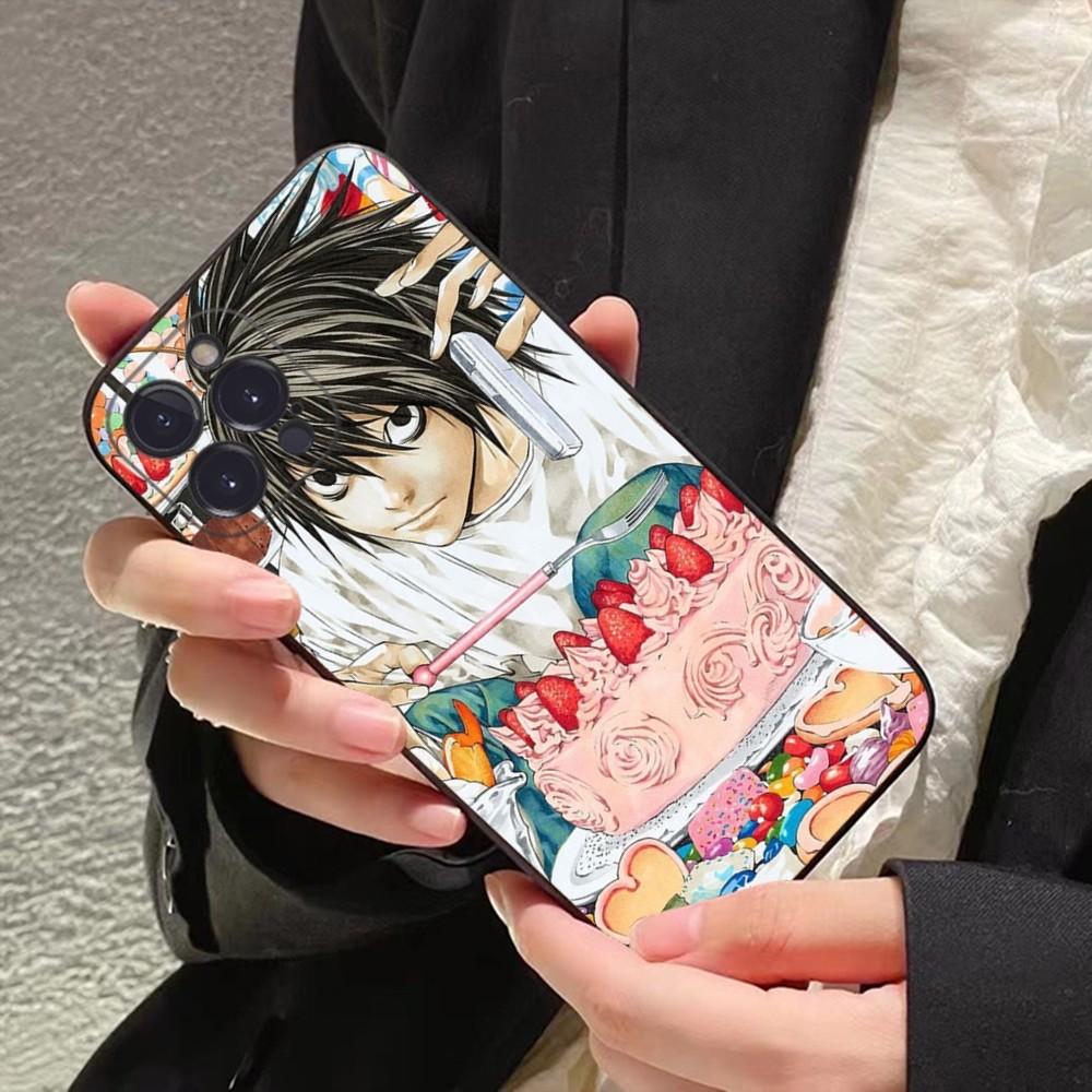 Death Note Yagami Light L Lawliet Phone Case For IPhone 16 15 8 7 6 6S Plus X SE XR XS 14 11 12 13 Mini Pro Max Mobile Case