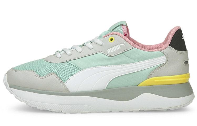 PUMA R78 Voyage Gray Green Pink Women s 380729-04 35.5