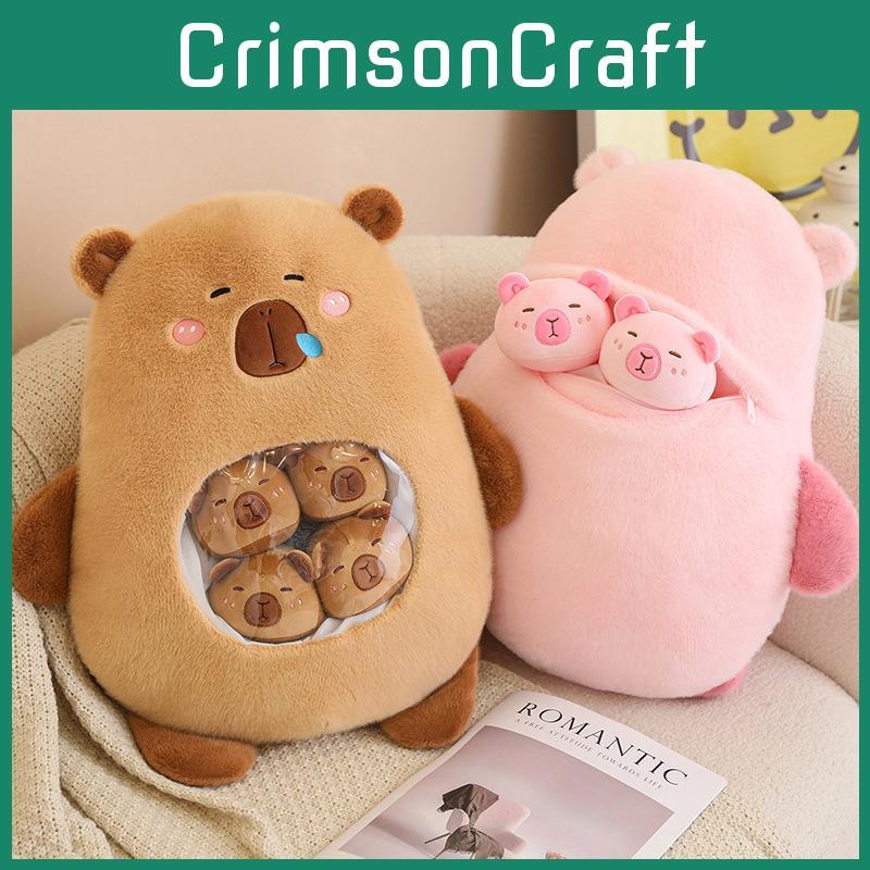 Plush Toy Capybara  A Large Bag  Creative Capybara Stuffed Dolls  Plush Toys