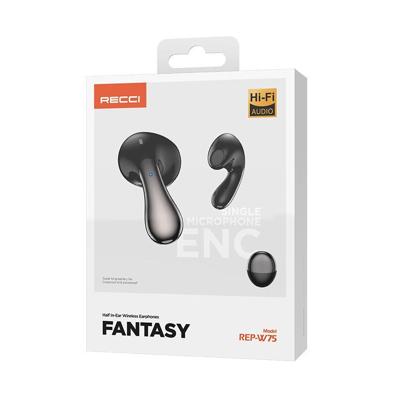 Recci REP-W75 Ear-hook Bluetooth Wireless Headphones