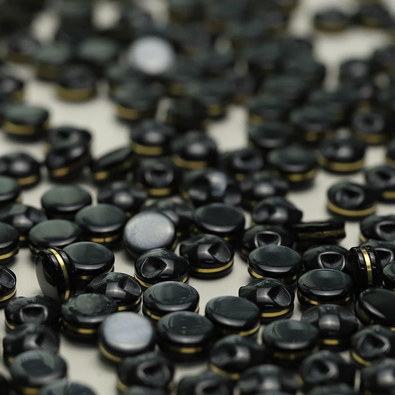 5Pcs Pearlescent Clothes Decorative Button-Up Shirt Knitted Cardigan Dark Eye Buttons Resin Dress Wool Clothes Buttons