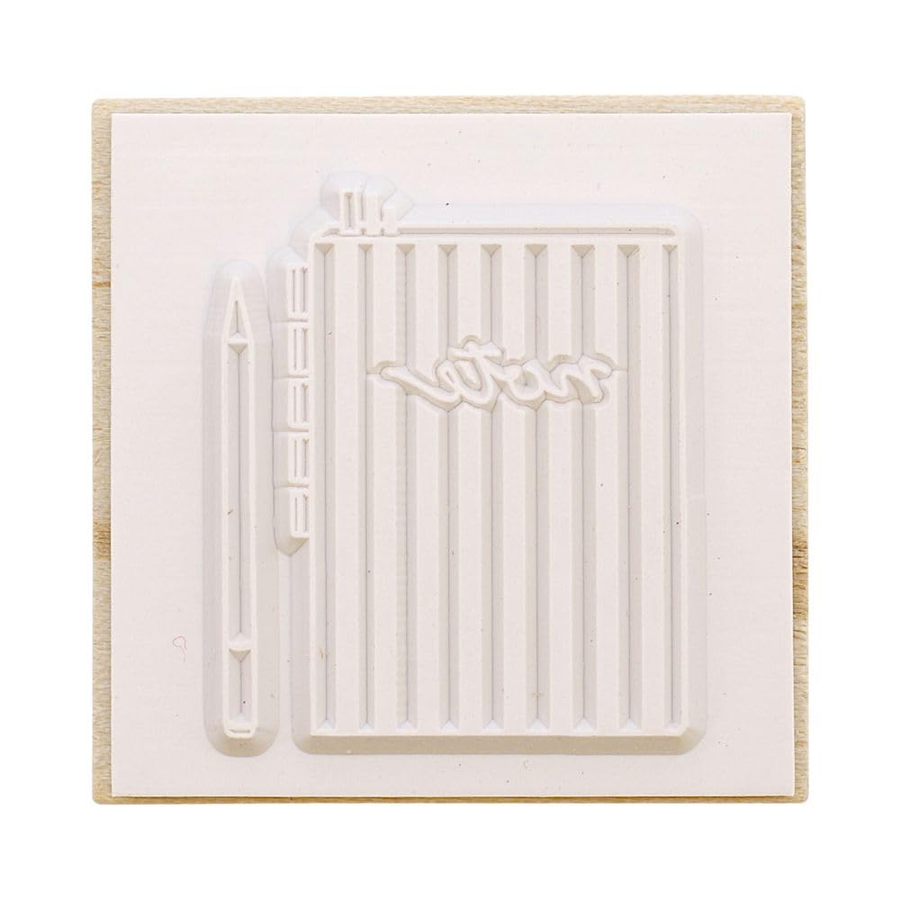 KODOMO NO KAO Face Stamp Neko Stamp Notebook Pen Children's "Neko 1742-004"