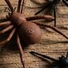 Scary Fake Spider 1/4/8Pcs 3D Refrigerator Magnet for Halloween, Black Decorations Magnetic Decoration, Halloween Prank Props, Party Favors