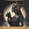 Tapestry of the Egyptian Cat Goddess Bastet