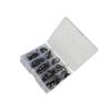 100 Pieces Fishing Hook Universal Seawater Fish Carbon Steel Fishhook Tool for Professional Fisherman Beginner