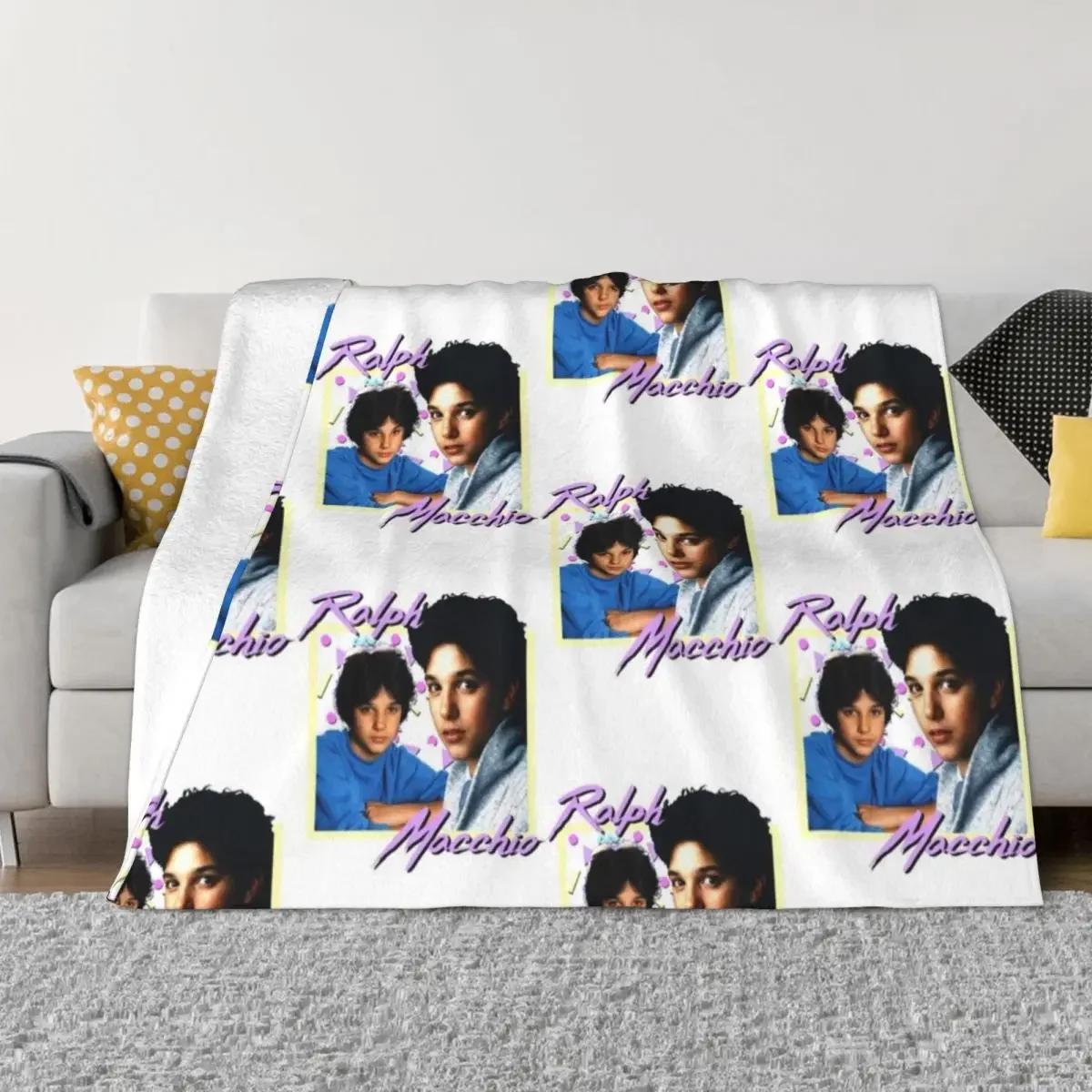 

80s Ralph Macchio Throw Blanket Sleeping Bag Blanket Cute Blanket# 75X95CM серый