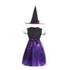 Halloween Kids Girls Cosplay Costume Party Dresses+Hat Cap Clothes Outfit