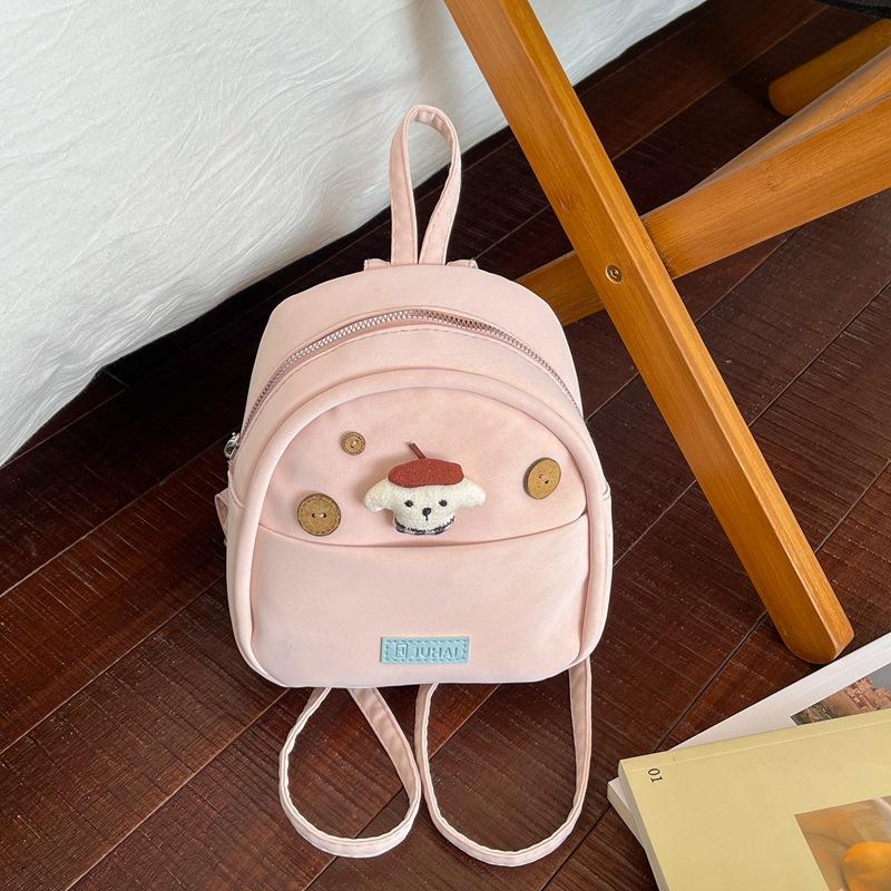 Schoolbag1011 Spring Niche Design Backpack New Korean Version Cute Girl Student Bag Personalized Leisure Small Backpack