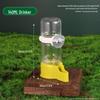 Automatic Bird Water & Food Dispenser for Parrots and Quails