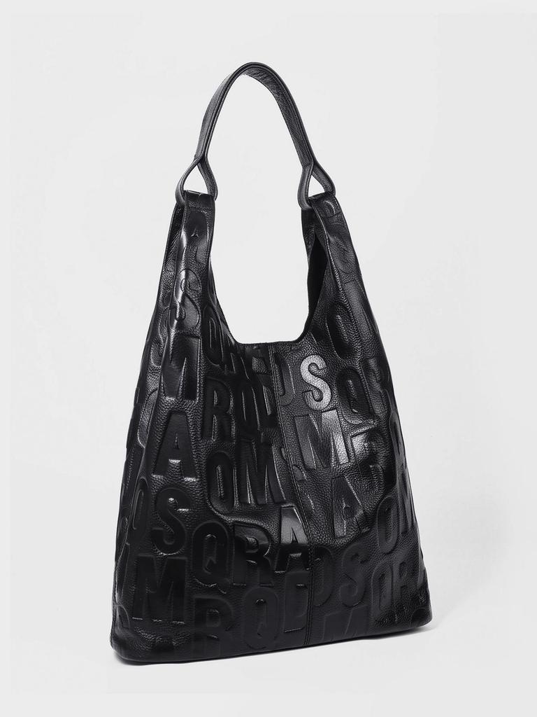 Genuine Leather Women's Versatile Handbag - Fashionable Crossbody and Shoulder Bag, Top Layer Cowhide, Large Capacity