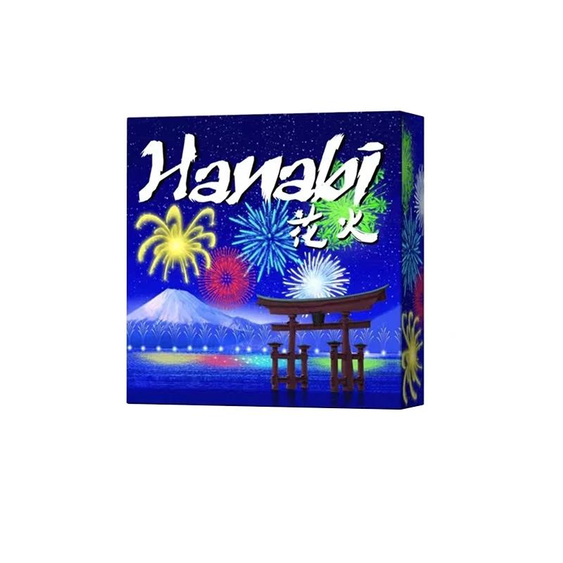 HANABI Board Game Cards for Party Family Entertainment 2-5 Players