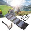 NEW 5V Foldable Solar Panel Charger USB Output Waterproof For Phone Power Bank Camping Hiking Emergency Outdoor 4