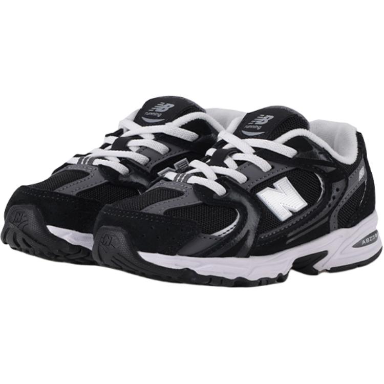 New Balance NB 530 Chaussures de Marche Confortables Polyvalentes Durables Basses Chaussures Bébé Noir IZ530CC1