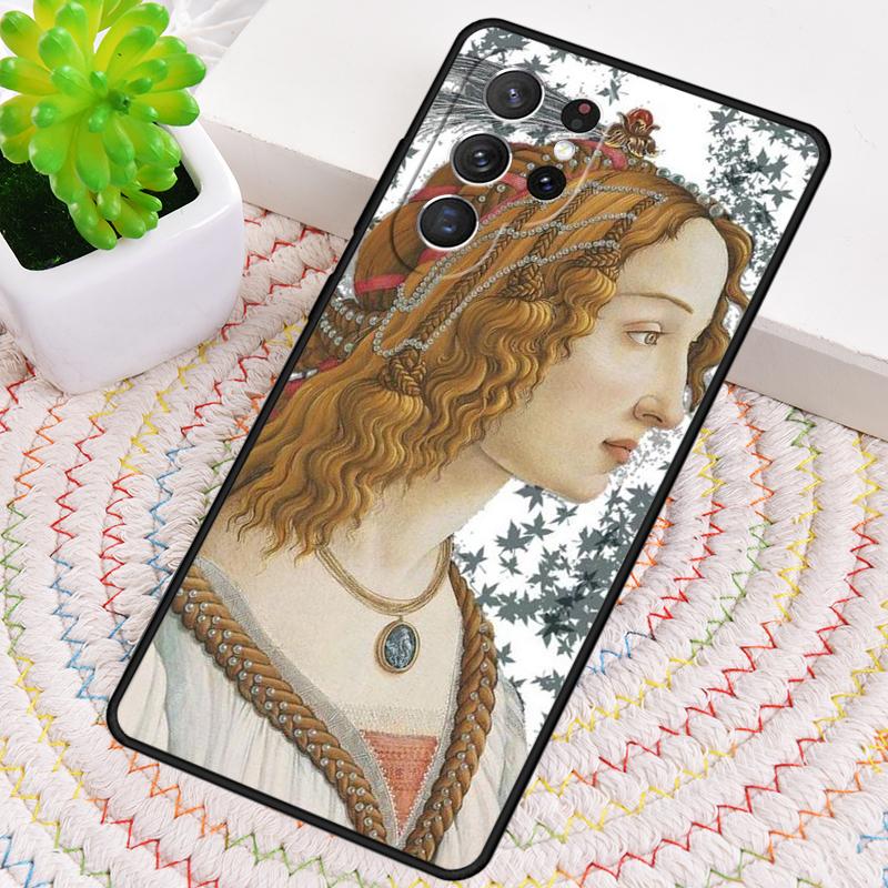 Sandro botticelli Renaissance art Phone Case For Samsung Galaxy note 10 pro S26 S25 S24 S23 S22 Ultra Plus S21 FE S20 Cover
