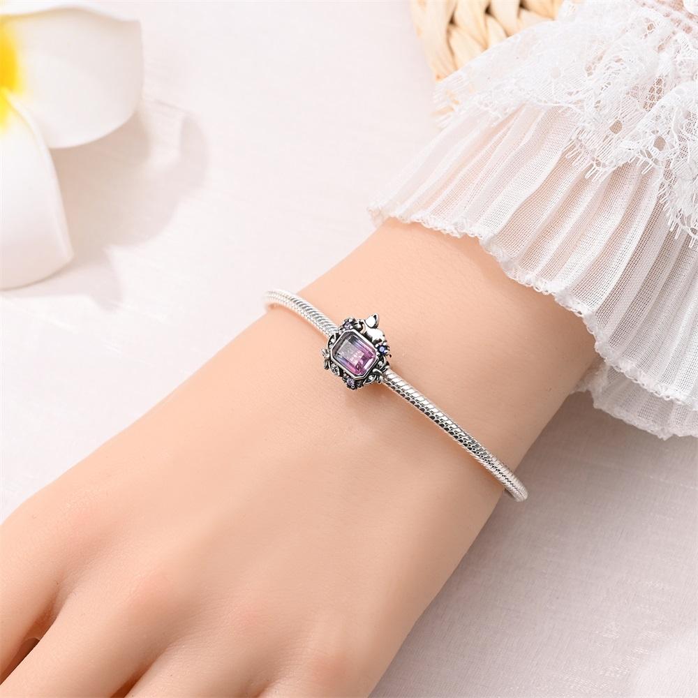 Charms Original Copper Cat'S Garden Beaded Plants Beads Fit Bracelet Diy Fine Gift Women Delicate Jewelry Accessory