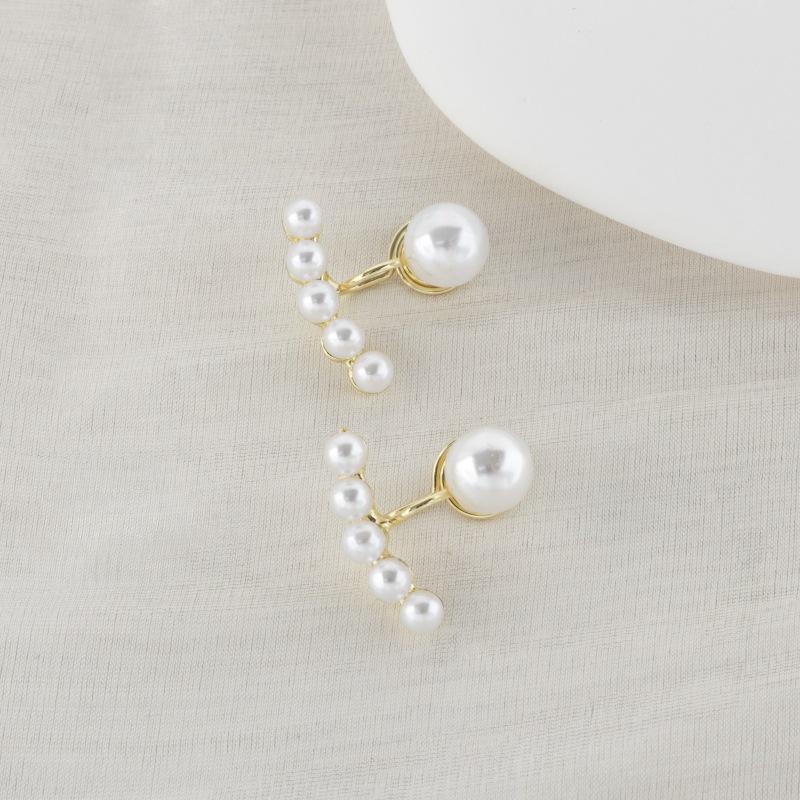 Orecchini Dolci da Fatina Stile Coreano Senza Foro: Design Versatile, Chic e di Alta Gamma per Zampironi.