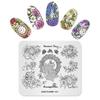 kads Flower 034 Bouquet Beauty Patterns Nail Art Stamping Plates Nail Tools Nail Art Design Stamp Templates DIY Plate